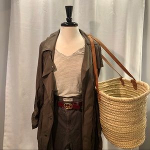 Loft Olive Duster